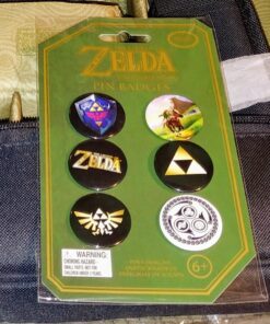 Paladone Nintendo Officially Licensed Merchandise - The Legend of Zelda Pin Badges 17 81vR pl20YL