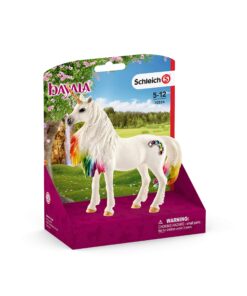 Schleich bayala, Unicorn Toys for Girls and Boys, Rainbow Unicorn Mare, Unicorn Toy Figurine with Gems, Ages 5+ 17 81vSUgsP L