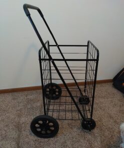 Whitmor Deluxe Utility Cart, Extra Large, Black 61 81vTtOMVN1L