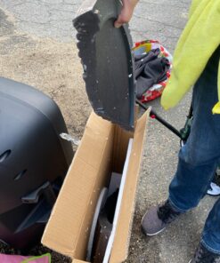 DC America UBP18181-BR 18-Inch Cast Stone Umbrella Base, Made from Rust Free Composite Materials, Bronze Powder Coated Finish 25 81vUgG0f FL