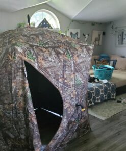 Ameristep Care Taker Kick Out Pop-Up Ground Blind, Premium Hunting Blind Realtree Edge 26 81vVVvAgVUL