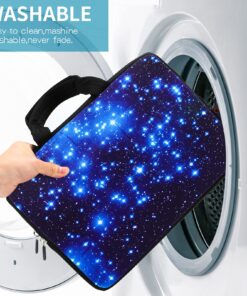 iColor Starry Ultra-Portable Neoprene Carrying Protective Case Sleeve Briefcase Pouch Bag Tote with Handle Fits 11.6 12 12.1 12.2 Inch Netbook/Laptop (IHB12-003) 11.6" ~ 12.1" IHB12-03 15 81vY7NB8DrS