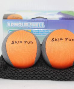 Alternative view of Water Balls Bounce On Water - Pool Ball & Beach Toys for Kids & Adults. Extreme Skipping Fun Games Everyone Will Love. Skip While Swimming & Keep Toddlers / Older Kids Having a Blast (Orange, 2 Pack)…
