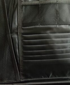 EXLIFBAG File Organizer, Fireproof File Box with Lids, Important Document Organizer Box with Lock, Portable File Folder Organizer with Handle Black 1 Layer 101 81ve75I6hL