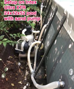 Intex Replacement Hose Adapter A w/Collar for Threaded Connection Pumps (Pair) 40 81veaw8JB0L