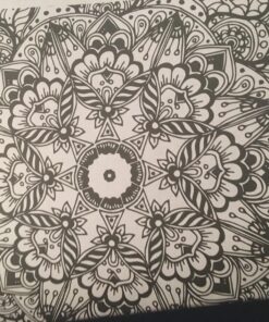 Mandala Coloring Book: 100+ Unique Mandala Designs and Stress Relieving Patterns for Adult Relaxation, Meditation, and Happiness (Magnificent Mandalas) Paperback, Large Print 92 81vf4jRVUqL