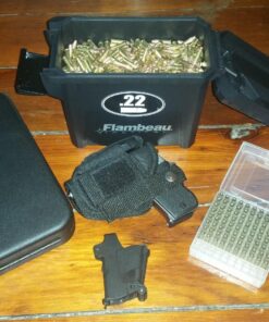 Flambeau Outdoors 5415MC Mini Ammo Can, Portable Ammo Storage 35 81vfL0IVArL