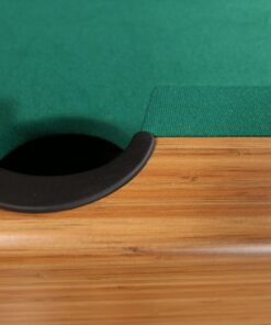 Mizerak Dynasty Space Saver 6.5' Billiard Table with Leg Levelers, Automatic Ball Return, and Classic Green Nylon Cloth 51 81vfOqaVwhL