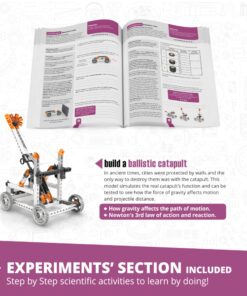 Engino- Stem Toys, Educational Toys for Kids 9+, Newton's Laws Inertia, Kinetic & Potential Energy, Construction Toys, Gift for Boys and Girls 15 81vfitLiexL 4