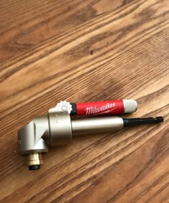 MILWAUKEE ELECTRIC TOOL 49-22-8510 Milwaukee Kit Right Angle Attachment, 9.5" x 1.75" x 6" NA 35 81vfk TI12L
