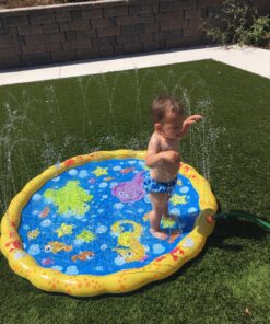 BANZAI 54In-Diameter Sprinkle & Splash Play Mat 21 81vflRHcnvL