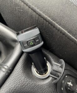 IMDEN Bluetooth 5.0 FM Transmitter for Car, 3.0 Wireless Bluetooth FM Radio Adapter Music Player FM Transmitter/Car Kit with Hands-Free Calling and 2 USB Ports Charger Support USB Drive black 55 81vgD1 F60L