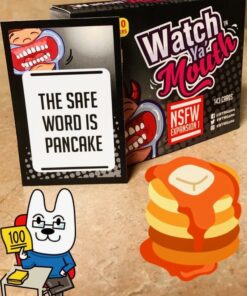 Watch Ya' Mouth - NSFW Adult Expansion Pack #1 | 143 Explicit Phrases for Outrageous Mouth Guard Games Perfect for Dorms and Gatherings (Mouthpieces Not Included) NSFW #1 Expansion Packs 14 81vhMlbQZoL