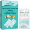Easy@Home 12 Panel Instant Urine Drug Test - THC,COC,OPI 2000,MET,OXY,AMP,BAR,BZO,MTD,MDMA,PCP,PPX #EDOAP-1124 -Individual Wrap 12 Panel Multi Screen Urine Drug Test Kit (2 Pack) 2 Count (Pack of 1) 2 81vjIW4cbrL