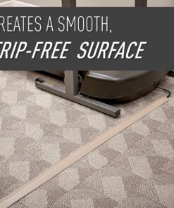 Alternative view of C2G Legrand Overfloor Duct, Ivory, (60 Inches) Wiremold Floor Management Kit, Corduct, Cord Protector, Wire Organizer and Hider, Rubber Cable Cover and Concealer, CDI-5, 5 Feet 5 ft