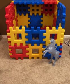 Little Tikes Big Waffle Block Set - 18 pieces, Blue/Red/Yellow 42 81vkWF9FZbL