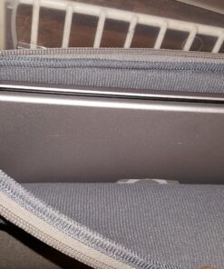 Lacdo 11 inch Chromebook Case Laptop Sleeve for 11.6" Samsung Lenovo Dell Acer Chromebook R11 | ASUS C202 | HP Stream/ProBook | 11.6" MacBook Air | Surface Pro X 7 6 Water Repellent Computer Bag, Grey 23 81vkmLysdCL