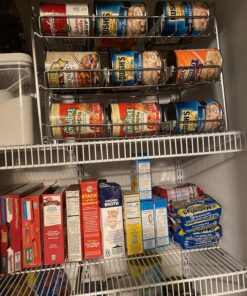 Simple Houseware Stackable Can Rack Organizer, Chrome 27 81vlTq3nOwL