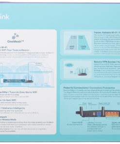 tp-link WiFi Router AC1750 Wireless Dual Band Gigabit (Archer C7), Router-AC1750 25 81vmXUNP2FL
