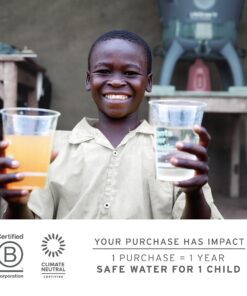 LifeStraw Personal Water Filter for Hiking, Camping, Travel, and Emergency Preparedness Blue 1 Pack 29 81vnX gvjUL