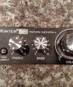 Kinter K2020A+ Limited Edition Original Tripath TA2020-020 Class-T Hi-Fi Audio Mini Amplifier with 12V 5A Power Supply Black 74 81vnkfX4r7L