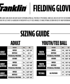 Franklin Sports Girls Softball Glove - Women's Windmill Fastpitch + Slowpitch Softball Glove Right Hand Throw 11" Pink 15 81vpUNJhQvS