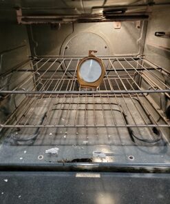 Rubbermaid Commercial Products Stainless Steel Monitoring Thermometer for Oven/Grill/Meat/Food, 60-580 Degrees Fahrenheit Temperature Range, Easy to Read Food Thermometer For Cooking Oven/Grill/Smoker Thermometer 35 81vqhRPirL