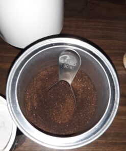 RSVP International Coffee Scoop Collection, 2-Tablespoon, Compact, Stainless Steel Comfort Handle, 2-Tbsp 30 81vr9YlN6gL