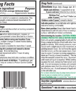 Fleet Liquid Glycerin Suppositories for Adult Constipation, 4 Suppositories, 7.5 ml (Pack of 3) 14 81vriQlKaRL