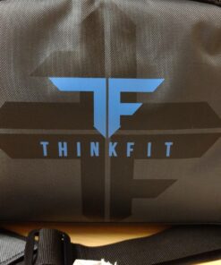 ThinkFit Insulated Meal Prep Lunch Box with 6 Food Portion Control Containers - BPA-Free, Reusable, Microwavable, Freezer Safe - With Shaker Cup, Pill Organizer, Shoulder Strap & Storage Pocket (Blue) Blue 70 81vrk2zreOL