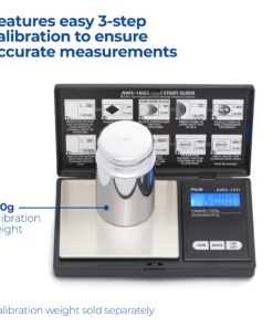 AMERICAN WEIGH SCALES Series Digital Pocket Weight Scale 1kg x 0.1g, (Black), AWS-1KG-BLK 1000G x 0.1G 27 81vsNBgoJ0L