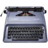 Nadex Pioneer Manual Typewriter, Durable Travel Case Included, Gray 20 81vwAoklmFL