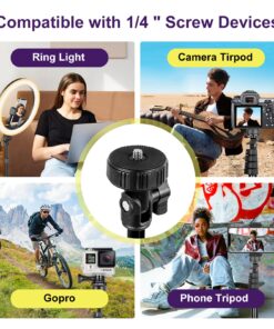 UBeesize Selfie Stick Tripod, 62" Extendable Tripod Stand with Bluetooth Remote for Cell Phones, Heavy Duty Aluminum, Lightweight 43 81vwMjpQOxL