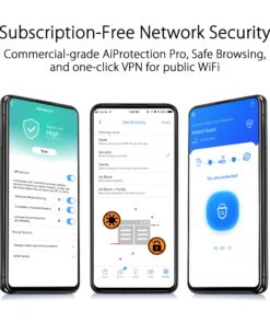 ASUS ZenWiFi AX Mini (XD5) Dual-Band Whole Home Mesh WiFi System (3 Pack), WiFi 6, 802.11ax, up to 5000 sq ft & 5+ Rooms, AiMesh, Lifetime Free Internet Security, Parental Controls, Easy Setup AX3000 | Dual-Band | 3Pks | White 13 81vwQDuhcuL