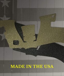 TALON Grips Adhesive Pistol Grip Compatible with Glock 17, 19X, 22, 24, 31, 34, 35, 37 - Made in The USA Previous Generation Rubber-Black 53 81vyZGjZmIL