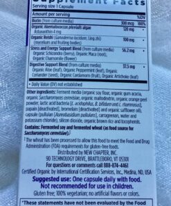 New Chapter Biotin Supplement, Vegan Hair Skin and Nails Vitamins with Fermented Biotin + Astaxanthin - 60 Count 31 81vyqQ4Hj3L