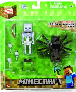 Alternative view of NERF Minecraft Spider Jockey Pack