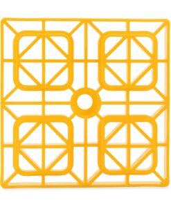 Camco Heavy Duty Leveling Blocks | Ideal For Leveling Single Wheels, Double Wheels, Hydraulic Jacks, Tongue Jacks, and More | Yellow | 10-pack (44505) Pack of 10 Standard Packaging 18 81w1JXL yxL