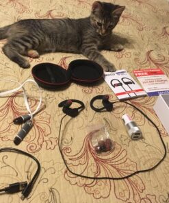 Senso Bluetooth Headphones, Best Wireless Sports Earbuds w/Mic IPX7 Waterproof HD Stereo Sweatproof Earphones for Gym Running Workout Noise Cancelling Earphones Earbuds Noise Cancelling Headsets 40 81w4fE8 UtL