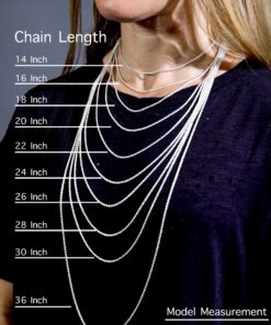 Sterling Silver Diamond-Cut Rope Chain 1.1mm 1.5mm 1.7mm 2mm 2.5mm Solid 925 Italy New Necklace Length 16 Inches 7 81w4y yryhL