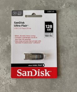 SanDisk 128GB Ultra Flair USB 3.0 Flash Drive - SDCZ73-128G-G46, black 58 81w6aY0Q7eL