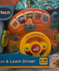 VTech Turn and Learn Driver Amazon Exclusive,Orange Orange Standard Packaging 59 81w7IH9nj6L