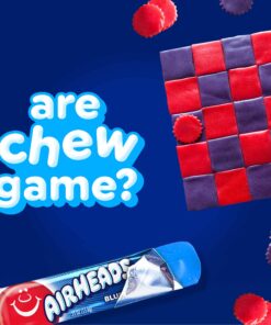 Airheads Candy, Blue Raspberry Flavor, Individually Wrapped Full Size Bars, Taffy, Non Melting, Party, Pack of 36 Bars,0.03 kilogram 19 81w9pUTwAuL