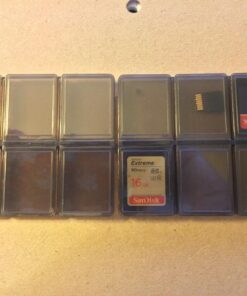 XIT XTMCASE 12 Piece SD/SDHC Memory Card Hard Plastic Case 45 81wCJNmyBnL