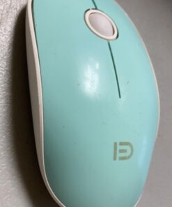 FD Wireless Mouse, V8 2.4G Optical Silent Cordless Mouse with USB Receiver and Manual, Slim Portable Travel Computer Mice for Laptop Desktop PC MacBook Chromebook, Mint Green 39 81wD4ZvuJnL