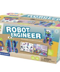 Thames & Kosmos Kids First Robot Engineer Kit and Storybook Robot Engineer (with plastic storage bin) 46 81wENXZb8dL