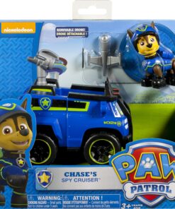Paw Patrol Chase's Spy Cruiser, Vehicle & Figure, Multicolor (20068612-6026594) 14 81wEPGlx13L