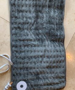 Heating Pad for Back, Neck and Shoulder Pain Relief, Electric Heating Pads for Cramps with 6 Heat Settings, Auto Shut-Off, Moist Dry Heat Options, Machine Washable, 12" x 24", Gifts for Women, Men Stripe 41 81wFWSqyQL