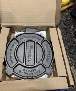 Victoria Cast Iron Tortilla Press, Tortilla and Roti Maker, Made in Colombia, 8 Inches 8" 49 81wGST2H0xL