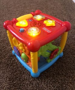 VTech Busy Learners Activity Cube, Multicolor Red Standard Packaging 59 81wHWHqLMIL